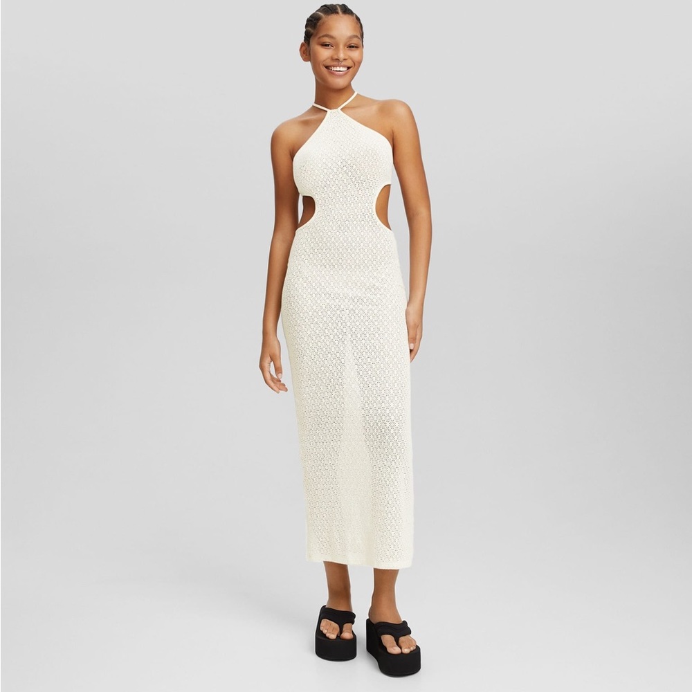 NWOT:  LONG BEACH COVER UP DRESS NUDE
